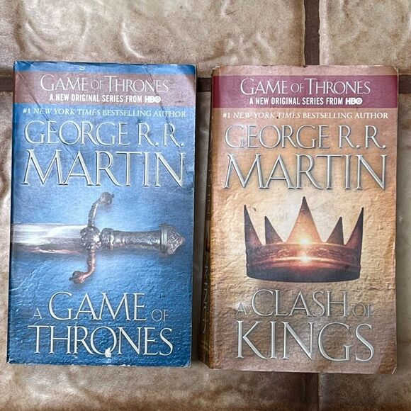 George R. R. Martin A Song Of Ice & Fire A Game Of Thrones Clash Of Kings Books - Picture 1 of 4
